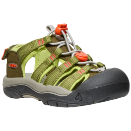 Sandale copii Keen Newport Boundless Ch verde deschis dark olive/scarlet ibis