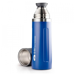 Termos GSI Outdoors Glacier Stainless Vacuum Bottle 1l albastru blue