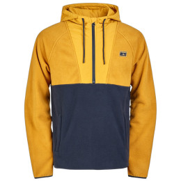 Hanorac funcțional bărbați Fundango Carlos Fleece Pullover galben kangoo