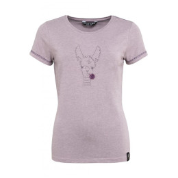 Tricou femei Chillaz Saile Happy Alpaca roz