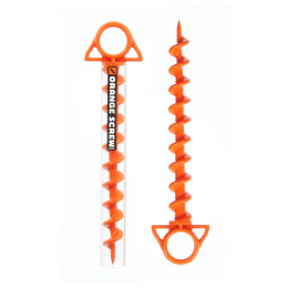 Cuie pentru cort Nite Ize Orange Screw Large portocaliu/