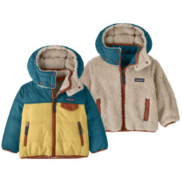 Geacă copii Patagonia Baby Reversible Tribbles Hoody - LMST