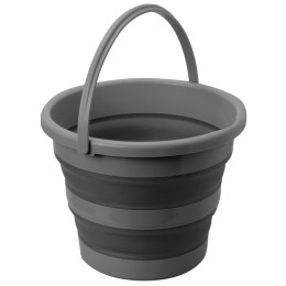 Găleată pliantă Brunner Drum Fold-Away 10 l gri/negru