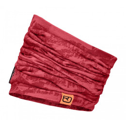 Eșarfă Ortovox 120 Tec Neckwarmer roz/vișiniu Hot coral