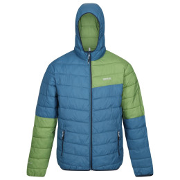 Geacă bărbați Regatta Hooded Hill Pack II albastru/verde