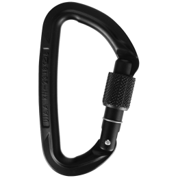 Carabinieră Wild Country Session Screw Gate negru black