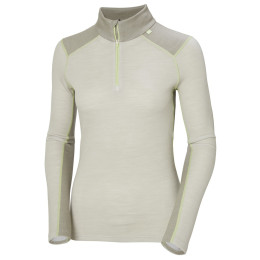 Tricou funcțional femei Helly Hansen W Lifa Merino Midw 1/2 Zip