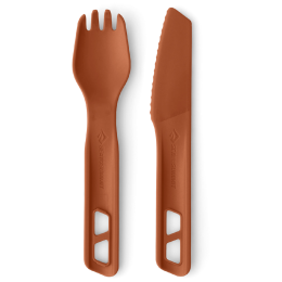 Tacâm Sea to Summit Horizon Cutlery Set - 2 Piece cărămiziu Bombay