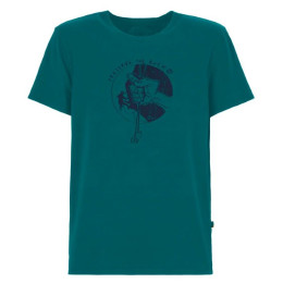 Tricou bărbați E9 70S Men's albastru Light Petrol