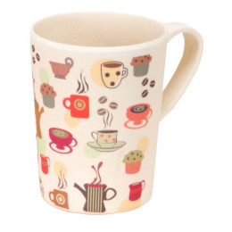 Cană Vango Bamboo Mug 350 ml bej