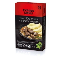 Fel principal Expres menu KM Obraz de vițel cu piure