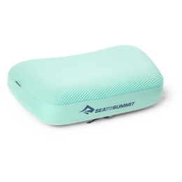 Pernă de voiaj Sea to Summit Aeros Premium Pillow - Large albastru deschis Cabbage