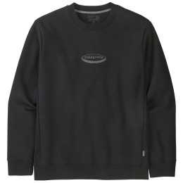 Hanorac bărbați Patagonia Men's '95 Oval Logo Uprisal Crew Sweatshirt negru Black