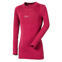 Tricou funcțional copii Progress DT E NDRD 26DF mânecă lungă roșu