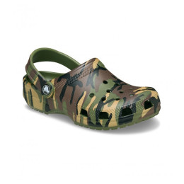 Papuci copii Crocs Classic Camouflage Clog Army Green/Multi verde Army Green/Multi