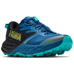 Încălțăminte copii Hoka Speedgoat 7 Big Kids Black/Night Glow Blue albastru / negru Black / Night Glow Blue