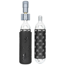 Pompă Peaty´s Holeshot Co2 Pumpa + Bombičky 2 Ks - Mtb gri Slate