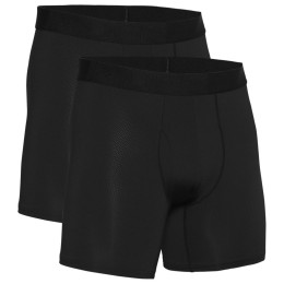 Boxeri bărbați Under Armour Tech Mesh 6 in 2 Pack negru