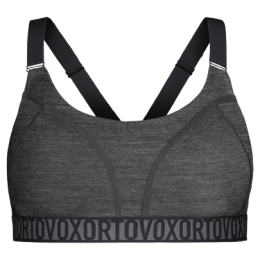 Bustieră Ortovox 150 Essential Sports Top negru Black Raven Blend