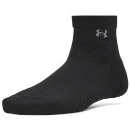 Șosete femei Under Armour UA Women's Vanish 3pk Qtr negru Ultimate Black / Ultimate Black / Castlerock