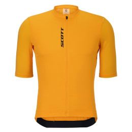 Tricou de ciclism bărbați Scott Jersey M's Pro SS galben/portocaiu gleam orange