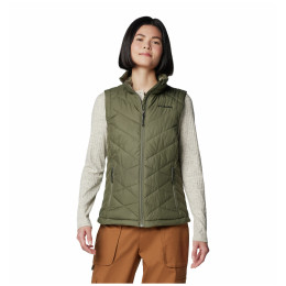 Vestă femei Columbia Heavenly II Vest verde Stone Green