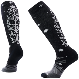 Șosete Smartwool Women's Ski Full Cushion Ice Blossom OTC negru