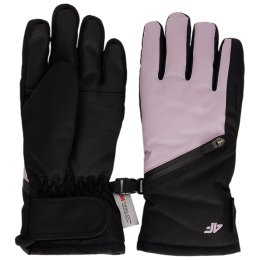 Mănuși copii 4F Gloves Fnk U231 Light Violet negru/violet Light Violet