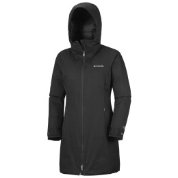 Geacă lungă femei Columbia Autumn Rise Mid Jacket negru Black