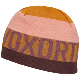 Căciulă Ortovox Patchwork Beanie roșu închis Winetasting