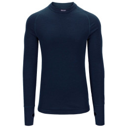 Tricou funcțional bărbați Brynje of Norway Arctic Double Shirt w/inlay albastru închis navy