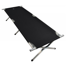 Șezlong Bo-Camp Cross-Legged bed XL negru/gri