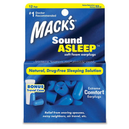 Dopuri de urechi Mack's Sound Asleep 12 párů