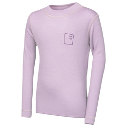 Tricou funcțional copii Sensor Merino DF Logo Up Mystic Violet