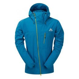 Geacă bărbați Mountain Equipment Squall Hooded albastru LagoonBlue