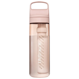 Sticlă cu filtru LifeStraw Go 2.0 Water Filter Bottle 650 ml roz Cherry Blossom Pink