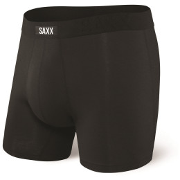 Boxeri Saxx Ultra Boxer Fly Black/Black negru