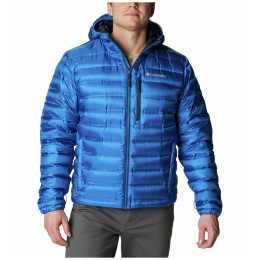 Geacă de iarnă bărbați Columbia Pebble Peak™ Down Hooded Jacket albastru Bright Indigo