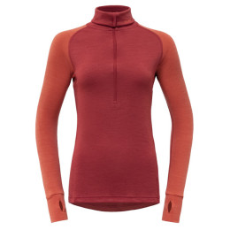 Pulover pe gât femei Devold Expedition Woman Zip Neck