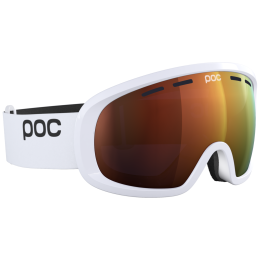 Ochelari de schi POC Fovea Mid alb/portocaliu Hydrogen White/Partly Sunny Orange ONE