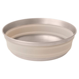 Bol pliant Sea to Summit Detour Stainless Steel Collapsible Bowl M bej Moonstruck Grey