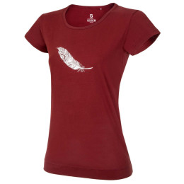 Tricou femei Ocún Classic T Organic Women vișiniu