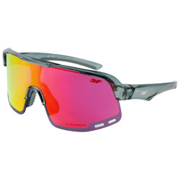 Ochelari de soare 3F New Version II 1988 gri/roșu grey/red
