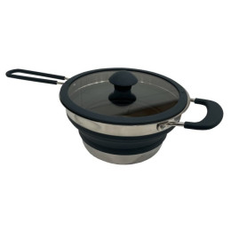 Vas de gătit Vango Cuisine 1.5L Non-Stick Pot gri închis