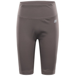 Pantaloni scurți femei Alpine Pro Garela maro DRIFTWOOD