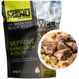 Fel principal Adventure Menu Carne de porc,găluște cehești,varză murată 400gr