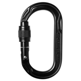 Carabinieră Edelrid Oval Power 2500 Screw negru