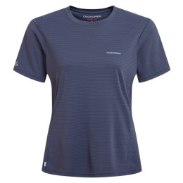 Tricou funcțional femei Craghoppers NosiLIfe SolarShield+ SS T-Shirt gri închis Anthracite