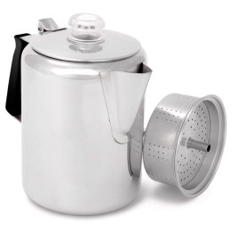 Fierbător GSI Outdoors Glacier Stainless 6 Cup argintiu