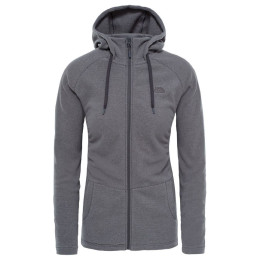Hanorac femei The North Face Mezzaluna gri Graphite Grey Stripe